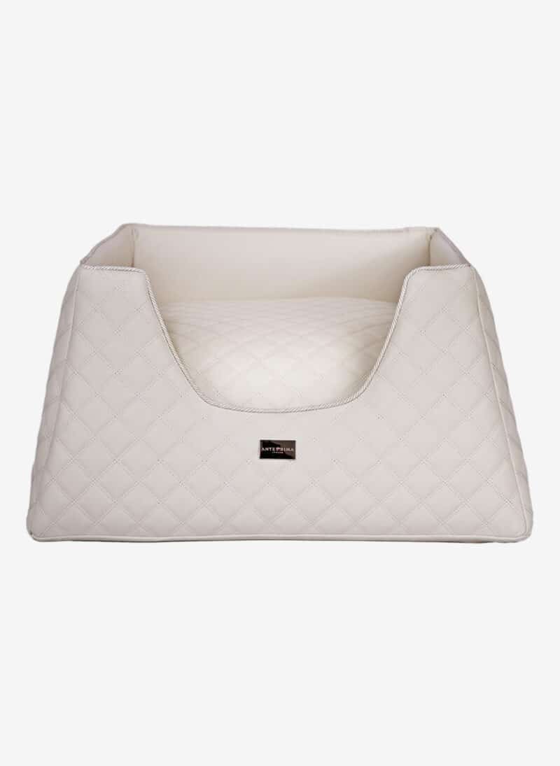 Capri Beige Quilted Dogbed anteprima venetian premium dog bed