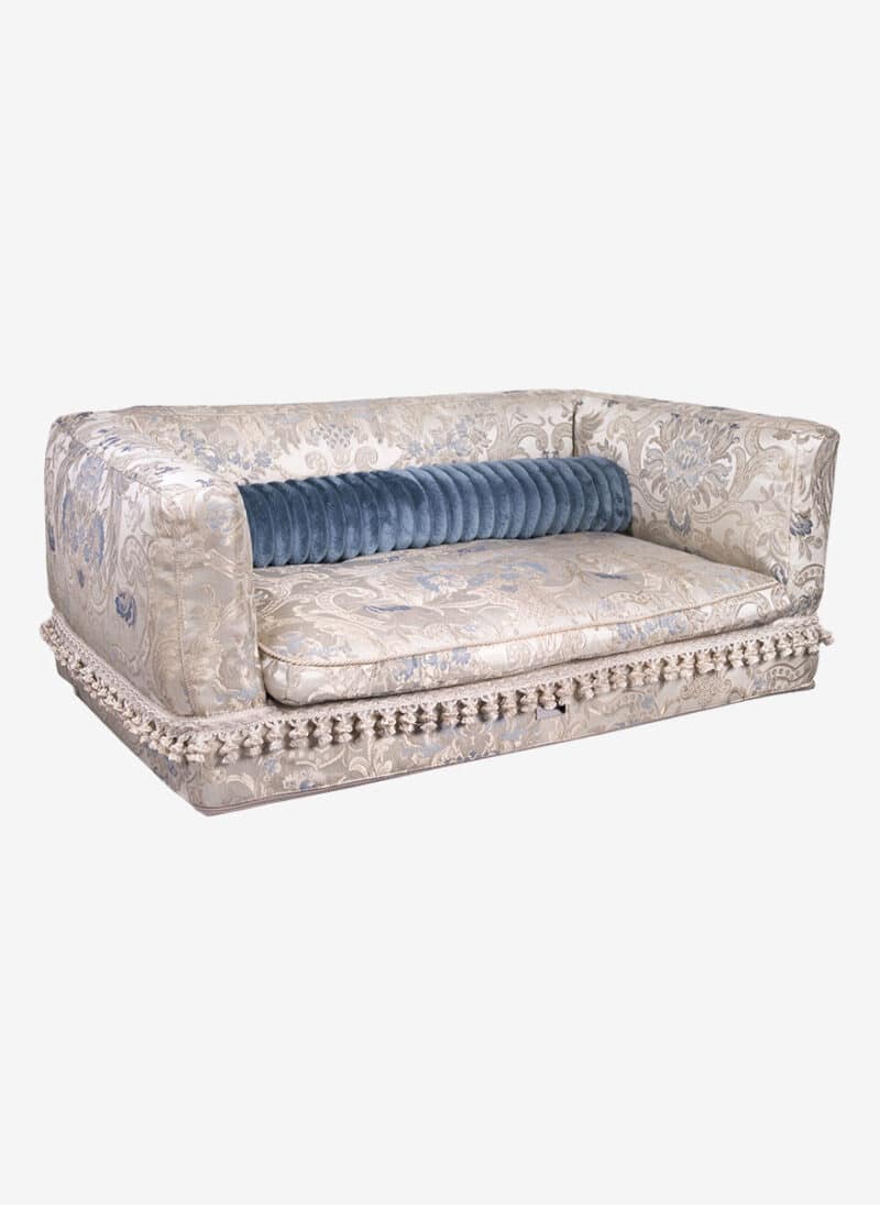 firenze avio damask dogthrone italian pet bed luxury venetian dogbed