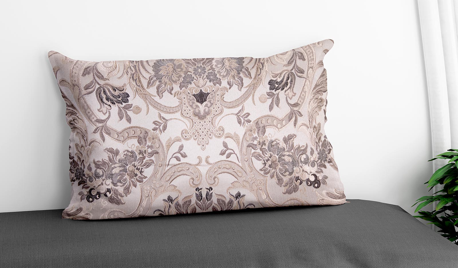 anteprima venetian premium dog bed roma beige damask italy cushion