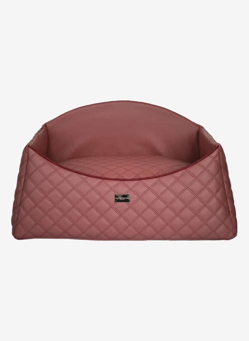 Amalfi Wine Quilted Dogbed anteprima venetian premium dog bed