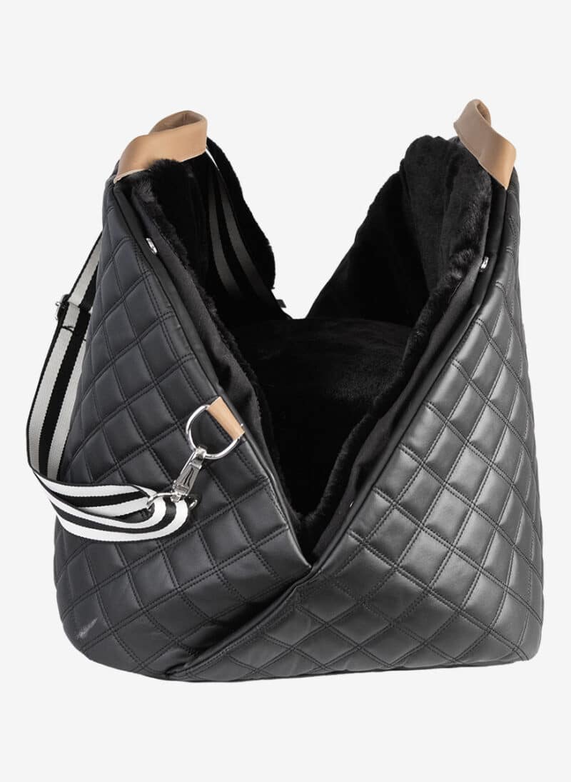 Bologna Black Dog Carrier anteprima premium purse bag luxury