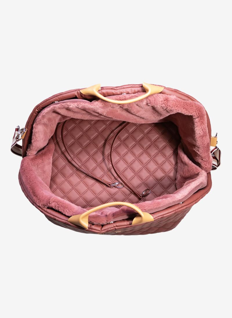 Bologna Wine Dog Carrier anteprima premium purse bag luxury