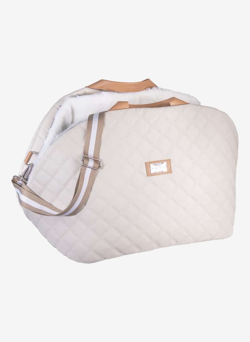 Bologna Beige Dog Carrier anteprima premium purse bag luxury