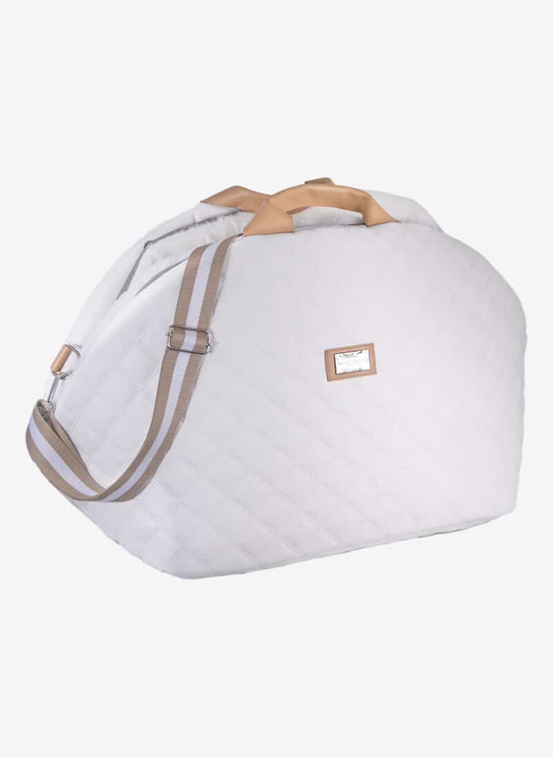 Bologna White Dog Carrier anteprima premium purse bag luxury