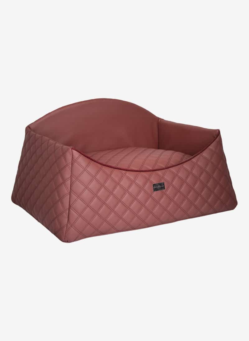 Amalfi Wine Quilted Dogbed anteprima venetian premium dog bed