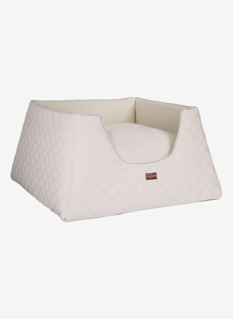 Capri Beige Quilted Dogbed anteprima venetian premium dog bed