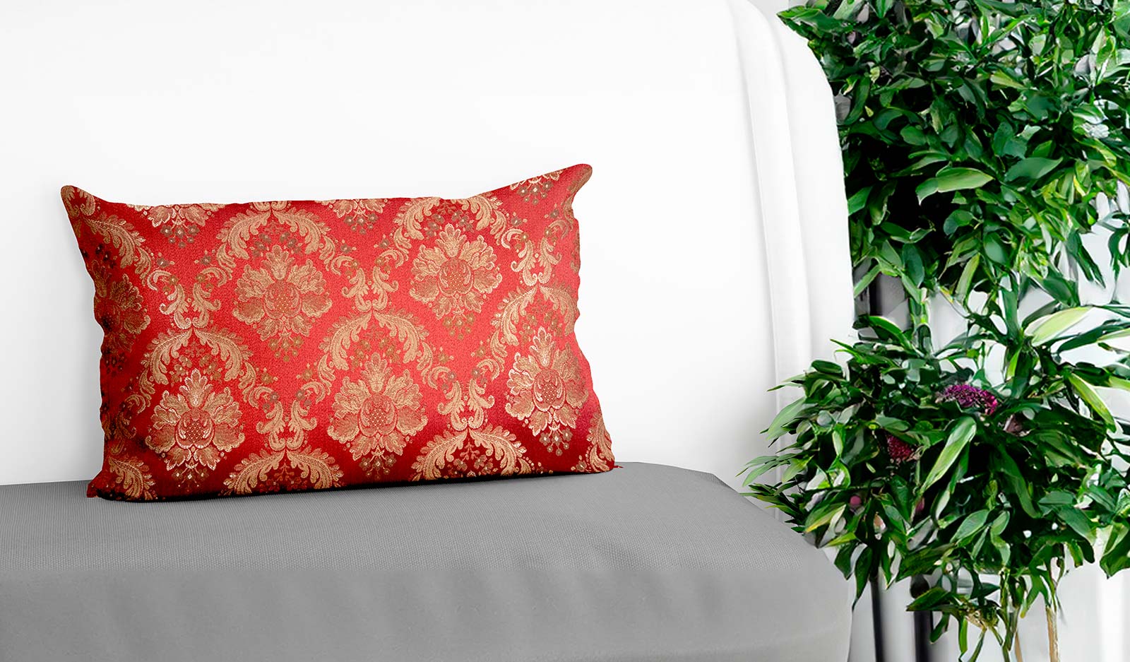 anteprima venetian premium dog bed roma red damask italy cushion