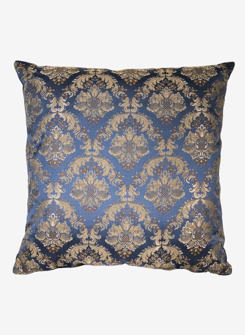 anteprima venetian premium dog bed verona blue damask cushion