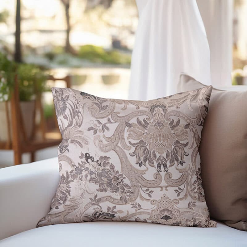 Sofa Damask Cushions