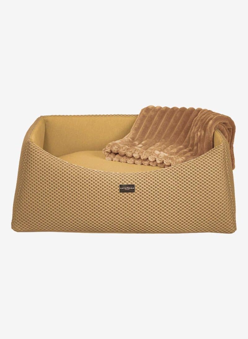 Milano Mustard Sport Dogbed anteprima venetian premium dogbed