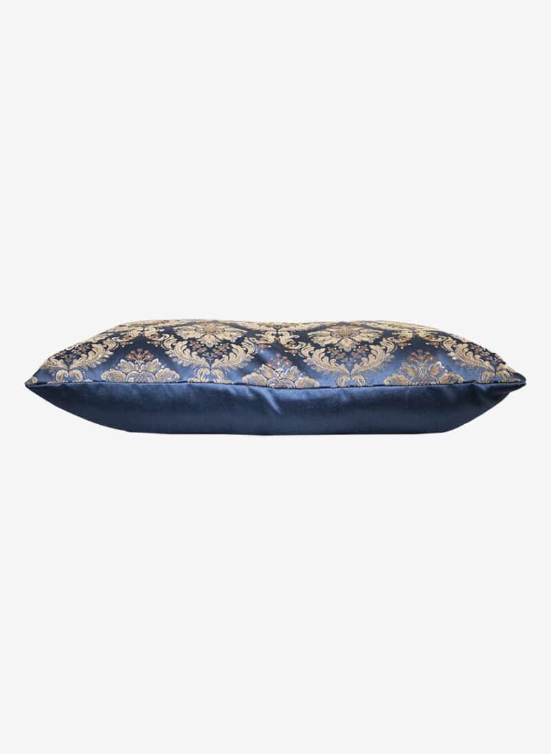 anteprima venetian premium dog bed verona blue damask cushion