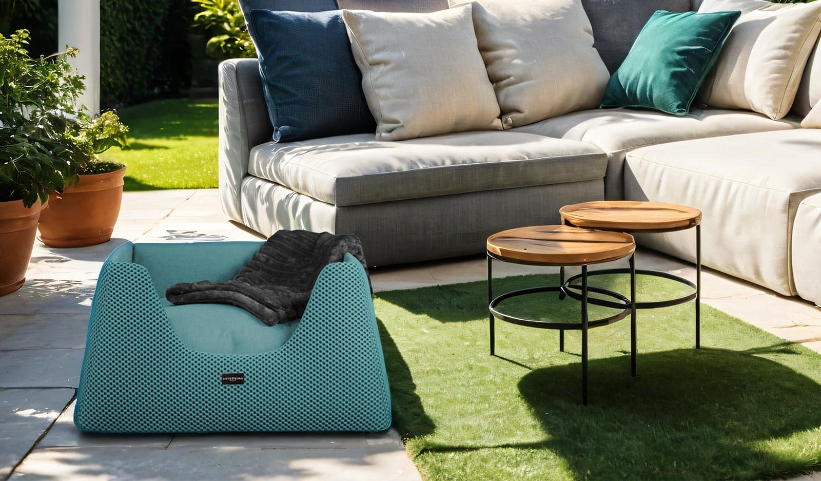 Como Azure Sport Dogbed anteprima venetian premium dogbed